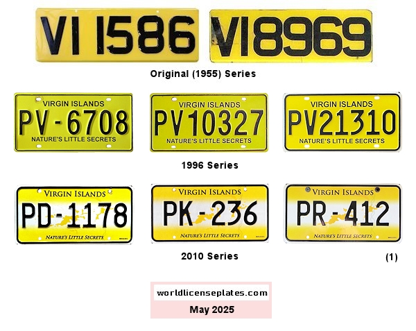 Private/Passenger license plates