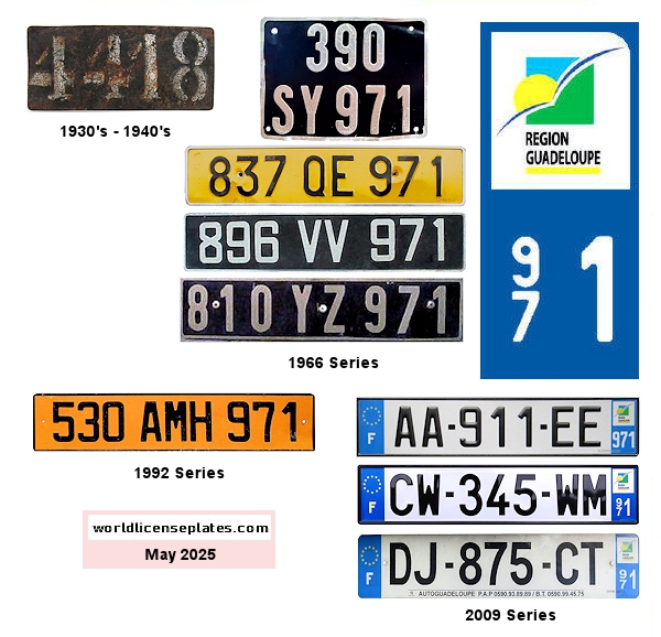 Private/Passenger license plates