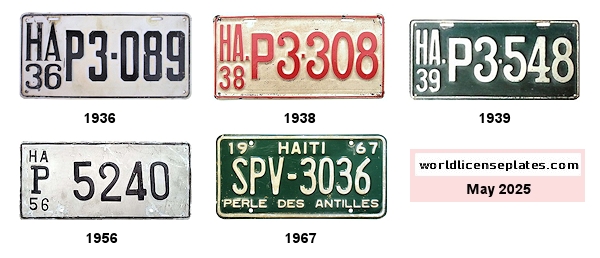 Public Service license plates