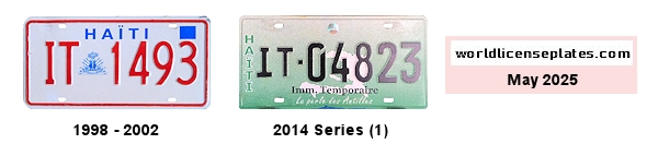 Temporary license plates