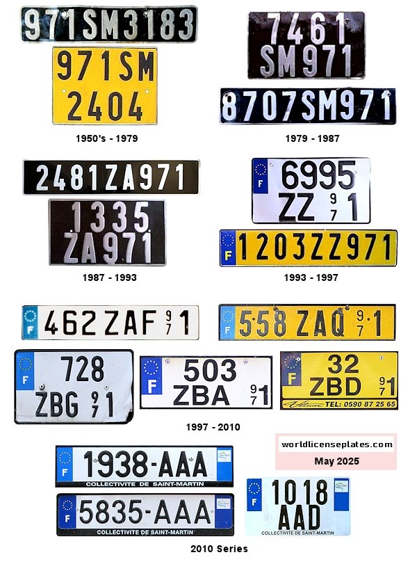 Private/Passenger license plates