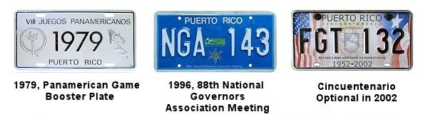 Puerto Rico license plates