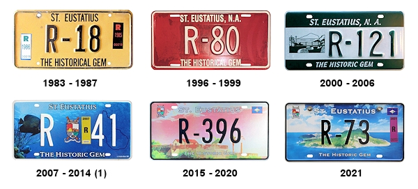 Rental Car license plates