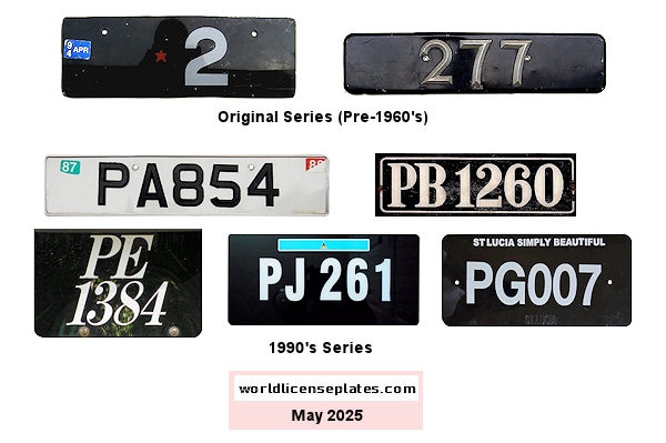 Private/Passenger license plates