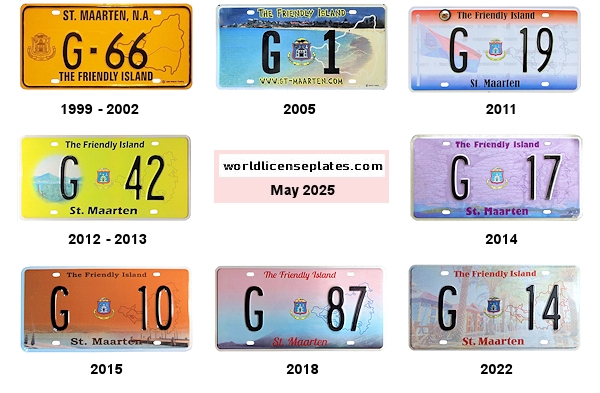 Group Bus license plates