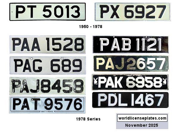 General Series license plates