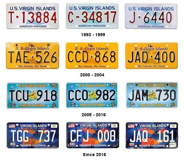 Private/Passenger license plates