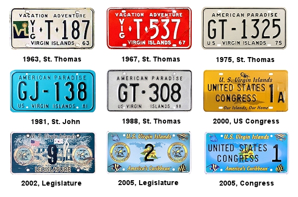 Government license plates