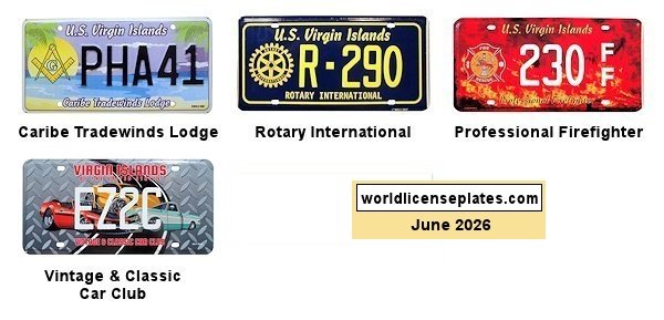 Special Interest license plates