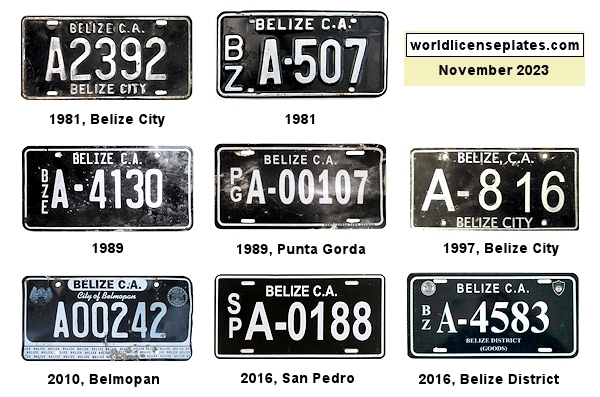 Non-Passenger/Other license plates