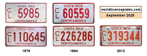 Light Truck license plates