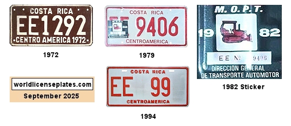 Special Equipment license plates