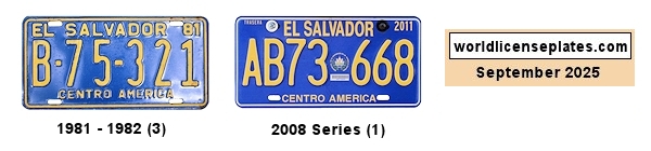Bus license plates