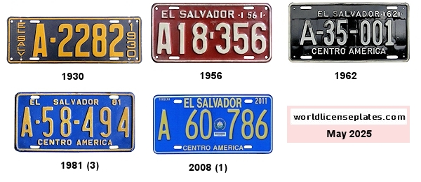 Taxi license plates