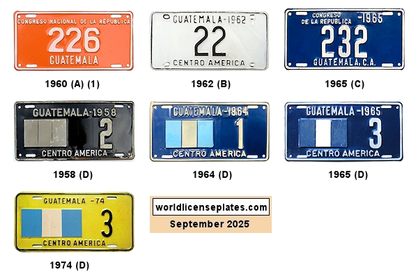 Government license plates