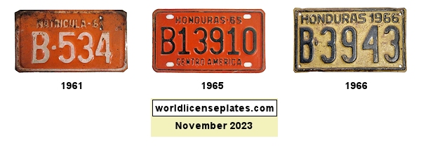 Bicycle license plates
