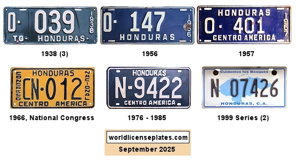 Government, Official license plates