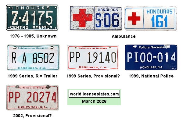 Non-Passenger/Other license plates