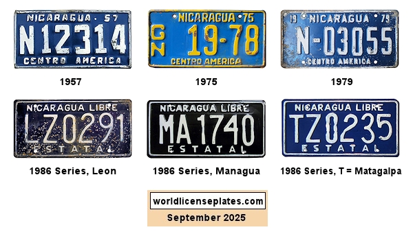 Government license plates