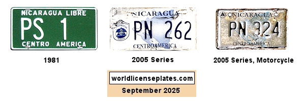 Police license plates