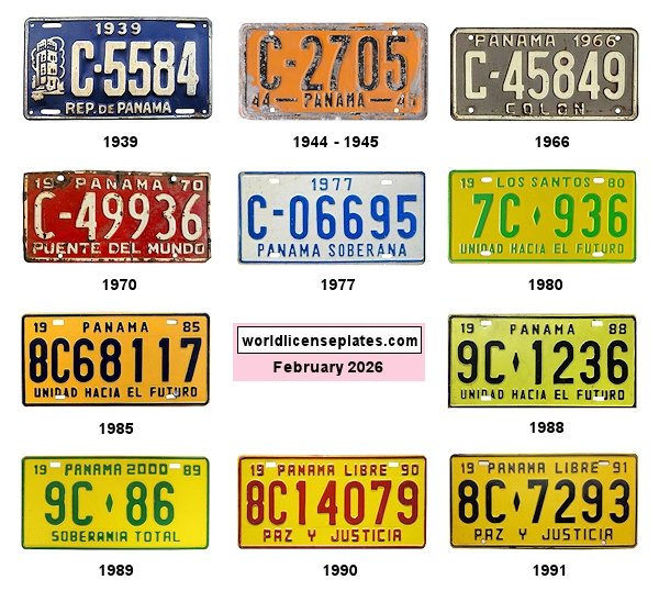 Commercial license plates