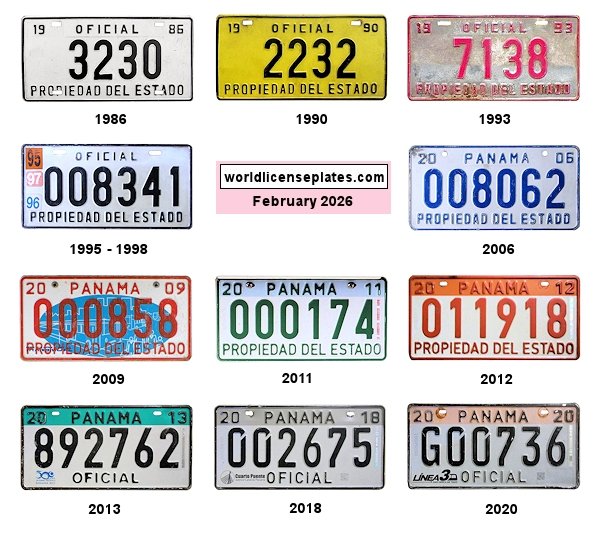 Government Owned license plates