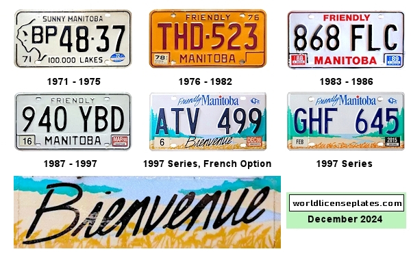 Private/Passenger license plates