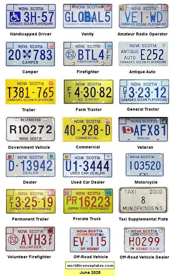 Non-Passenger/Other license plates
