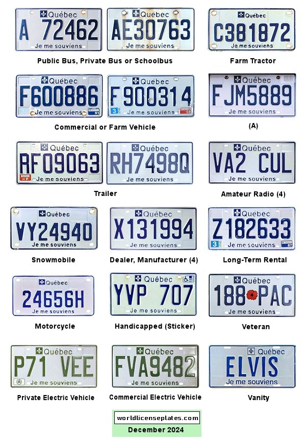 Non-Passenger/Other license plates