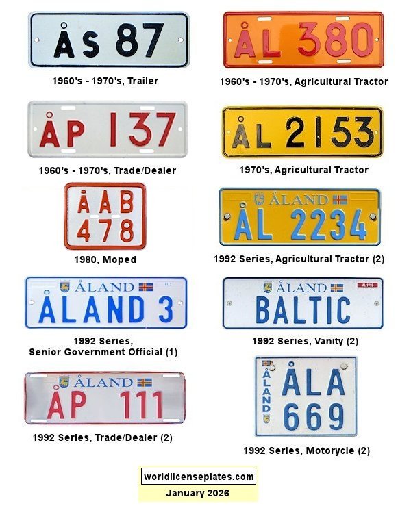 Non-Passenger/Other license plates