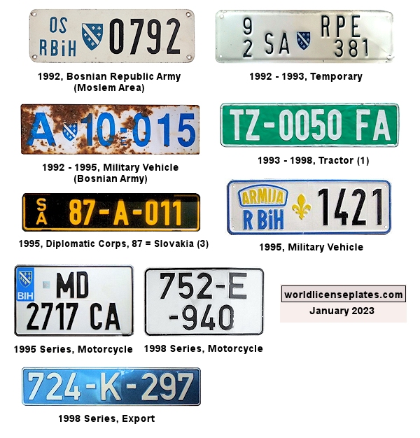 Non-Passenger/Other license plates