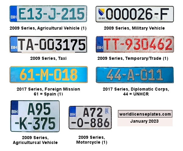 2000's license plates