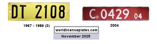 Non-Passenger/Other license plates