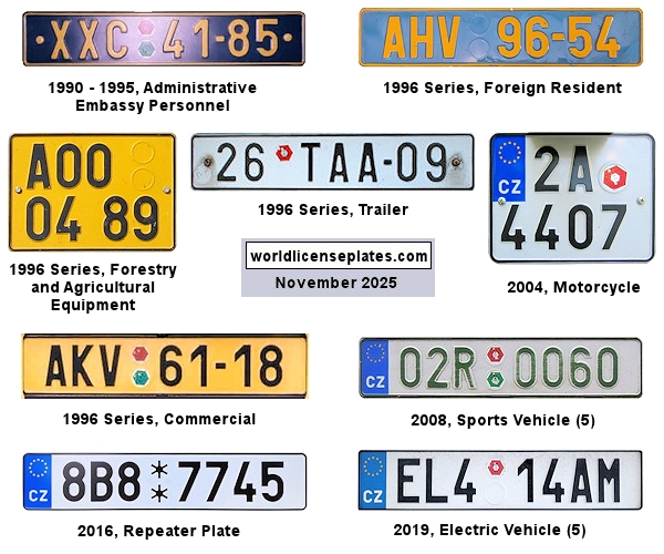Non-Passenger/Other license plates