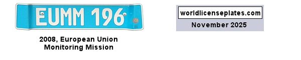 In Georgia license plates