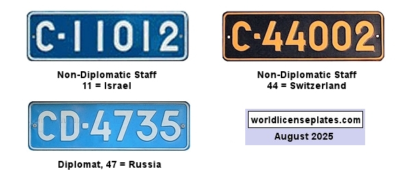 Non-Passenger/Other license plates