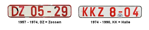 Dealer/Trade license plates
