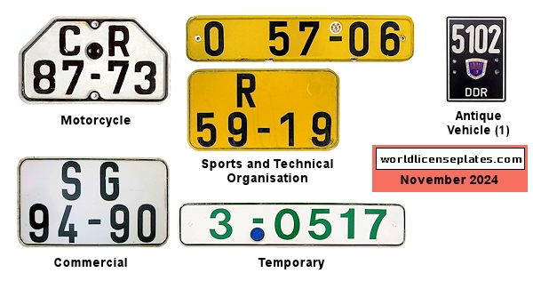 Non-Passenger/Other license plates
