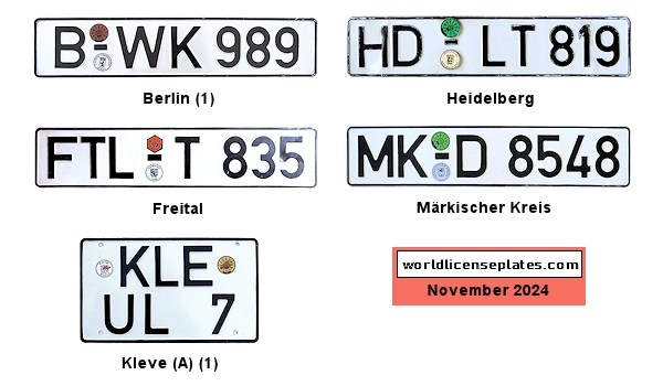 Plate History license plates