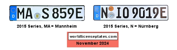 Electric Vehicle license plates