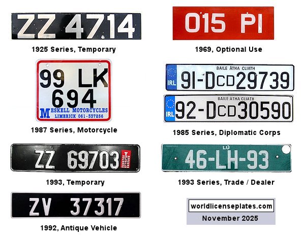 Non-Passenger/Other license plates
