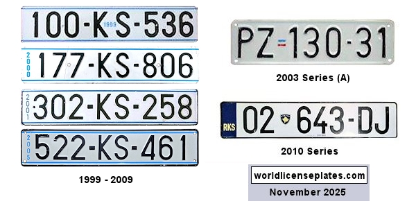 Various Vehicle Classses * license plates