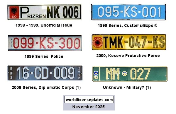 Non-Passenger/Other license plates