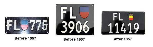 Private/Passenger license plates