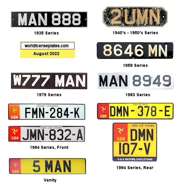 Private/Passenger license plates