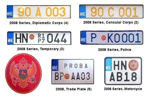 Non-Passenger/Other license plates