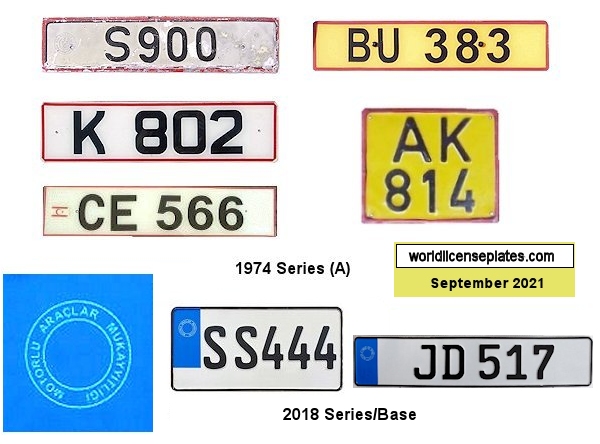Private/Passenger license plates