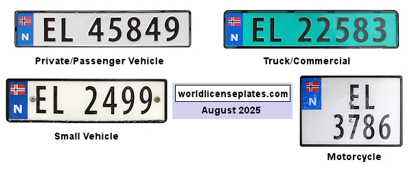 Electric Vehicle license plates