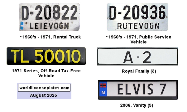 Odds & Ends license plates