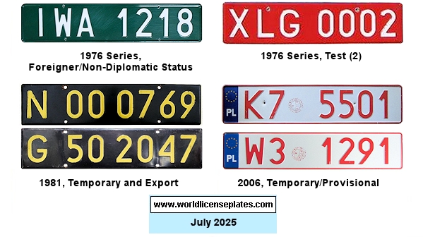 Non-Passenger/Other license plates